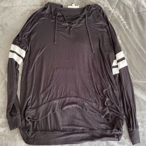 Pink Republic Hooded Long Sleeve Tee